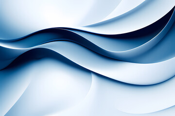 Obraz premium Modern colorful abstract blue background with wave lines. vector illustration design. for presentation background, brochure, card, flyer, brochure, banner, poster.