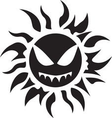 Eclipse of Wrath Black Sun’s Rage Infernal Solstice Angry Sun Icon