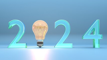 2024 render with a bulb means everything in 2024 is based on idea