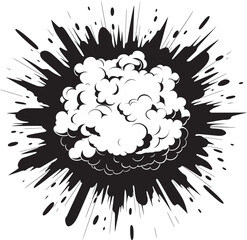 Blast Burst Vector Explosion Icon Comic Chaos Explosive Dynamic Design