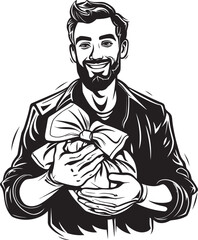 Capital Custodian Money Bag Vector Monetary Maestro Vector Emblem Icon