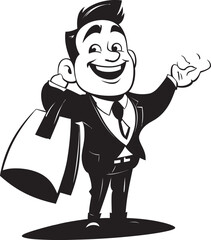 Cash Custodian Iconic Logo Design Wealth Warden Vector Emblem Icon