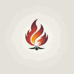 Flame Logo Design EPS format Very Cool 