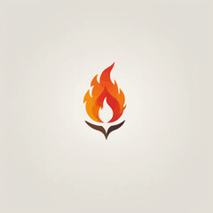 Flame Logo Design EPS format Very Cool 