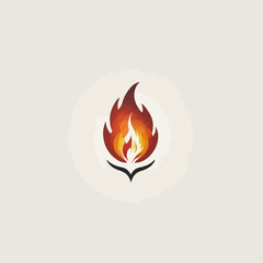 Flame Logo Design EPS format Very Cool 