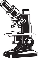 Scientific Detail Probe Lens Vector Lens Insight Device Black Emblem View