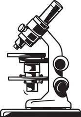 NanoScope Probe Vector Black Design Black NanoFocus View Iconic Emblem