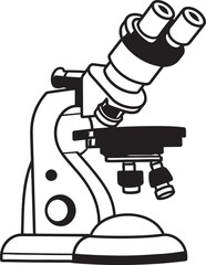 MagnifyPro Viewfinder Black Design Microscopic Explorer Vector Emblem