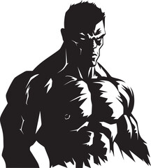 Zombie Muscles Unleashed Vector Emblematic Eternal Deadlift Icon Black Emblem