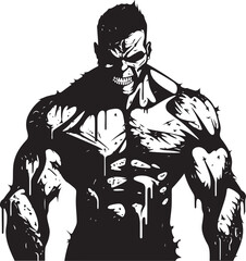 Decayed Fitness Forge Black Logo Eternal Deadlift Corpse Vector Iconic