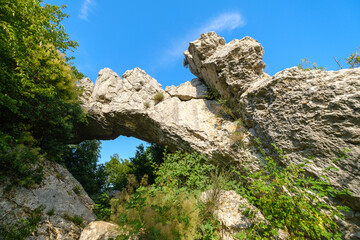 Veli Badin karst ridge in Slovenia
