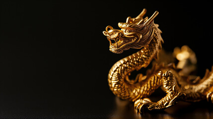 small golden dragon 
