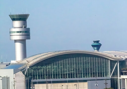 Toronto, Ontario, Canada. Jun 31, 2023. Toronto Pearson International Airport control tower.