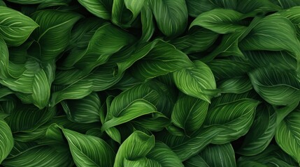  a close up view of a bunch of green leafy plants with green leaves on the top and bottom of the leaves.