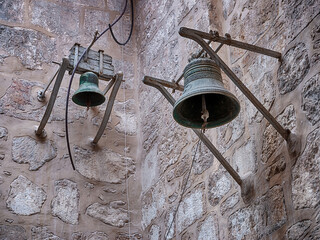 Two Bronze Bells In Jerusalem