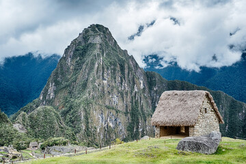 House Of The Guardians At Machu Picchu