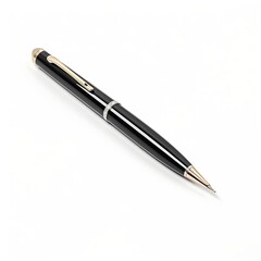 Pen on White Background. Write, Stationary, School, Study, Work
