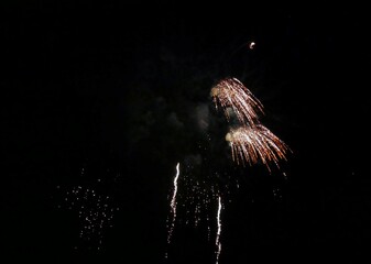 Feuerwerk 2023/2024 in Santa Cruz de La Palma
