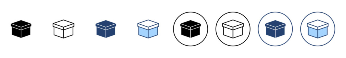 Box icon vector. box sign and symbol, parcel, package