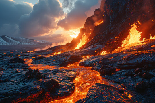 Lava made with Generative AI Technology