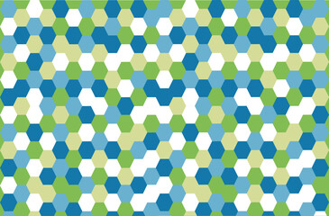 colorful hexagonal pattern wallpaper