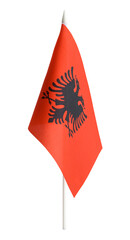 Obraz premium Albania Flag