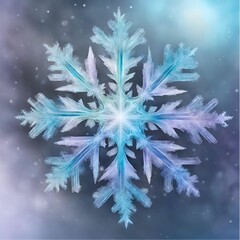 Cristal de neige - 13 - obrazy, fototapety, plakaty