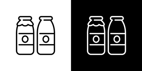 牛乳瓶アイコン