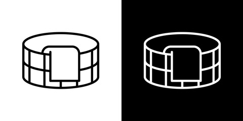 お風呂の桶アイコン © WAWAWA