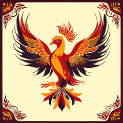 Regal Peacock Majesty - Opulent Bird and Floral Ornamentation for Luxurious Textile Designs