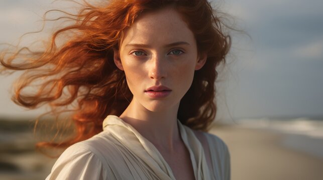 Red Headed Women Professional Photo