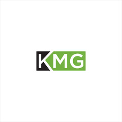 KMG logo. K M G design. White KMG letter. KMG, K M G letter logo design. Initial letter KMG linked circle uppercase monogram logo. K M G letter logo vector design.	
