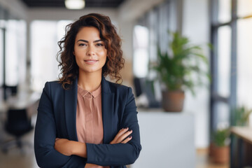 Fototapeta premium Portrait of a beautiful businesswoman.