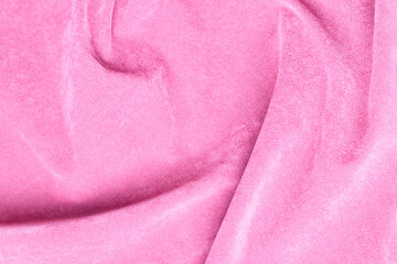 Obraz na płótnie Canvas light pink velvet fabric texture used as background. silk color Sakura fabric background of soft and smooth textile material. crushed velvet .luxury Cherry blossom light tone for silk.
