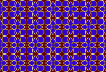 Abstract classic golden pattern. Abstract shape, geometric motif, basic pattern continuous background. For Wallpaper, presentation, background. Interior design.