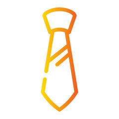 tie Line Gradient Icon