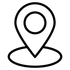 Location pin icon. Map pin place marker. Location icon. Map marker pointer icon set. GPS location symbol collection.  - obrazy, fototapety, plakaty