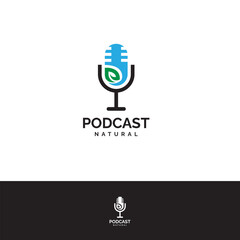 PrintNature podcast icon logo design illustration