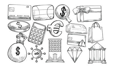 Payments handdrawn collection