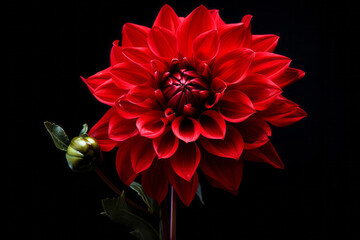 red flower with black background stock photo --ar 3:2 --v 5.2 Job ID: 9d757c0e-f89b-4d6c-9bbb-d1843661b48c