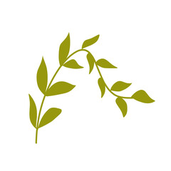 Green Leaves Element 