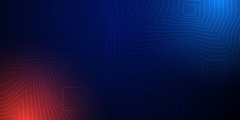 Futuristic technology background with light effects