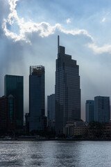 Fototapeta premium city Skyline