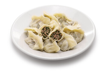 homemade lamb and  fennel dumplings ( Jiaozi ), Chinese Beijing food