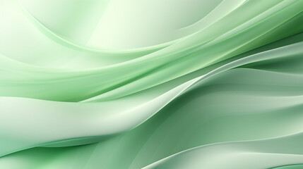 Abstract and beautiful pastel  green wallpaper background featuring a wave pattern.