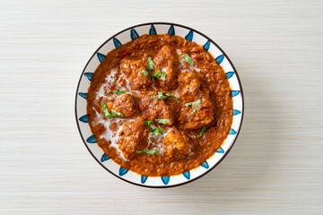 chicken tikka masala spicy curry meat food