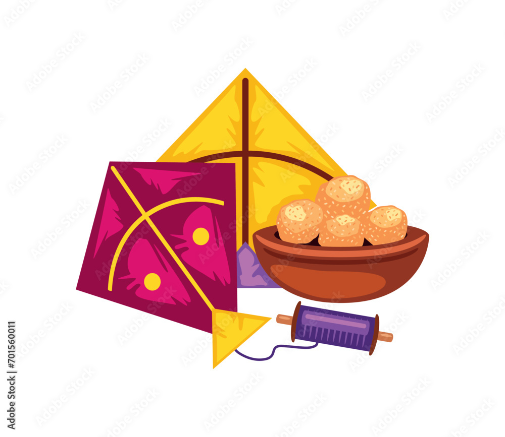 Canvas Prints makar sankranti traditional