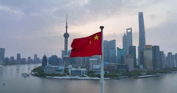 skyscrapers in shanghai
