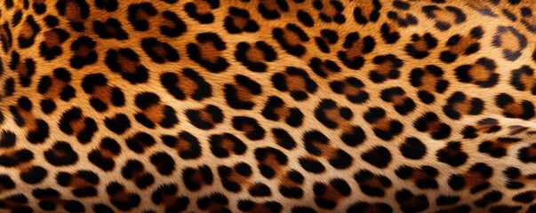 Leopard fur texture. Stylish wild animal print for fabric, background, textile, paper, design, banner, wallpaper
