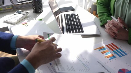 Business team expertise in finance and taxation with accurate report and planning for company revenue, expense and budget.